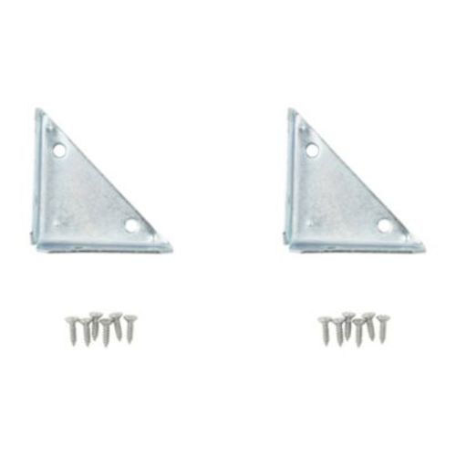H x .95 in National Hardware 3 in W Steel Inside Corner Brace H x .95 in National Hardware 3 in W Steel Inside Corner Brace